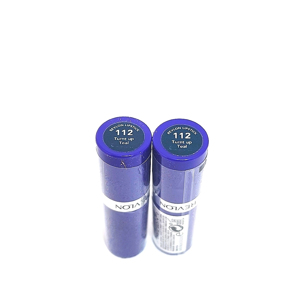 Revlon Lipstick #112 Turnt Up Teal 2Pcs